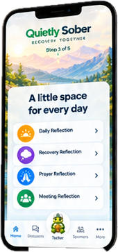 Quietly Sober reflections overview